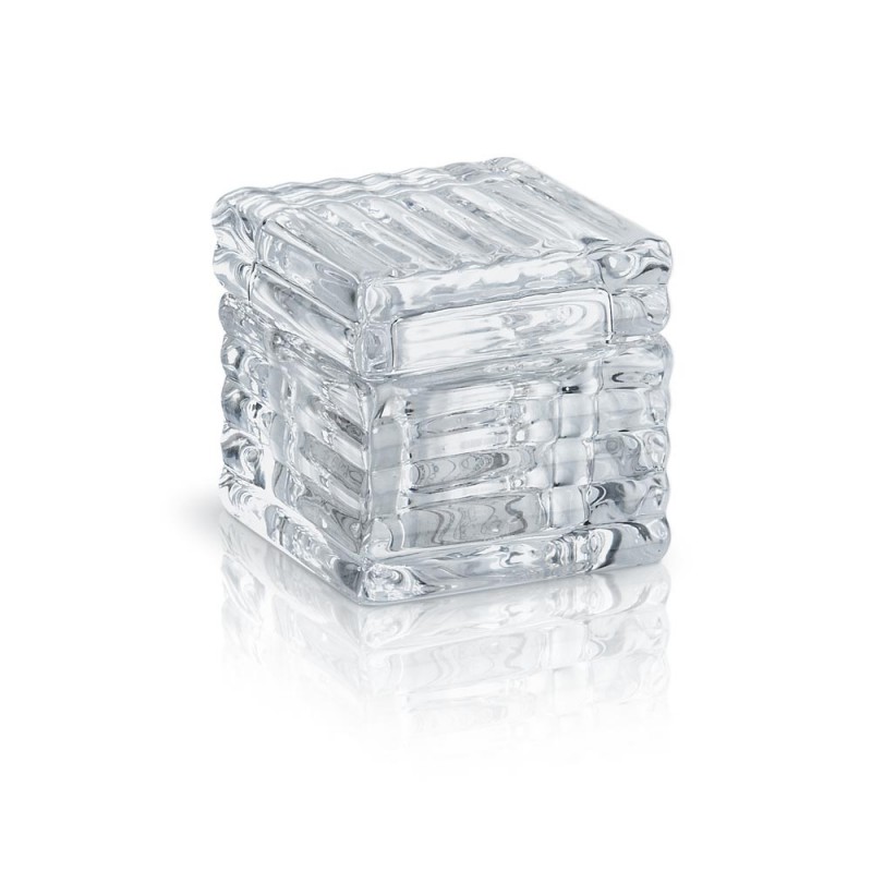 Γυάλινη Μπιζουτιέρα/Ρεσώ (5x5εκ.) 1082002