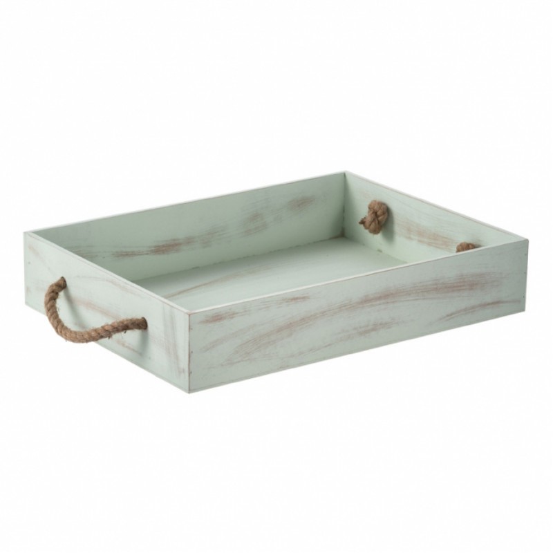 Καλάθι Για Μπομπονιέρες Ξύλινο Αντικέ Βεραμάν  ΚΜ100-54