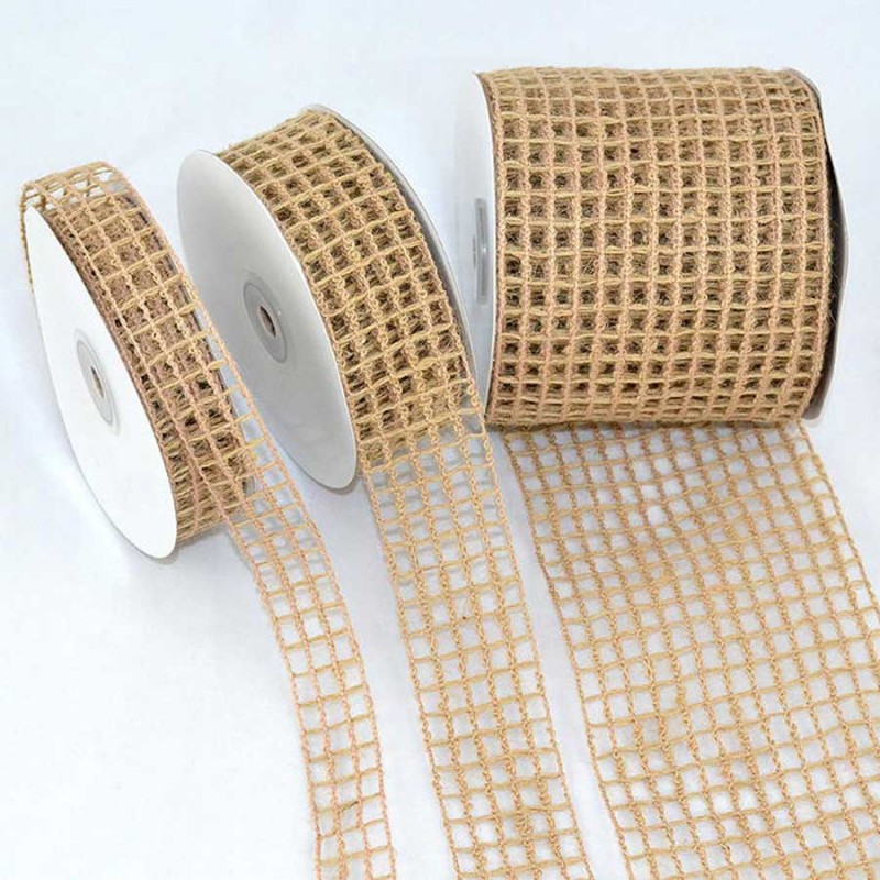 Κορδέλα Natural Mesh 2,5εκ. (9,1μέτρα) Τ528/25