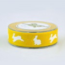 Πασχαλινή  Κορδέλα Πολυεστερική  2,5εκ. (9μέτρα) Τ142202/2 Κίτρινο