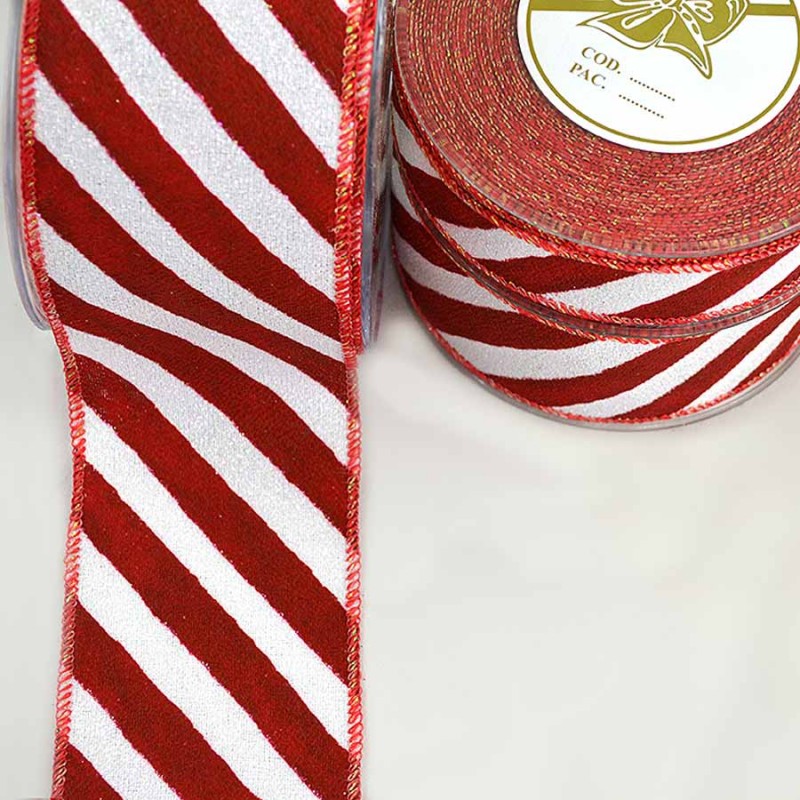 Χριστουγεννιάτικη Κορδέλα Πολυεστερική 4,3εκ. (9μέτρα) Τ063/5