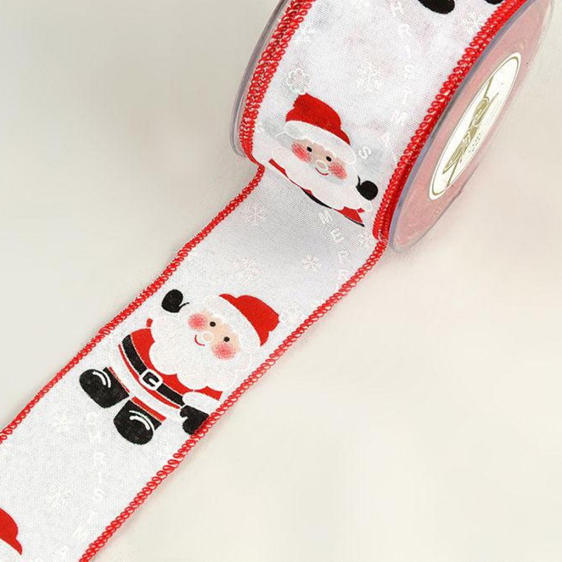 Κορδέλα Πολυεστερική Papa Noel (5εκ. x 9,10μ.) Τ559/5
