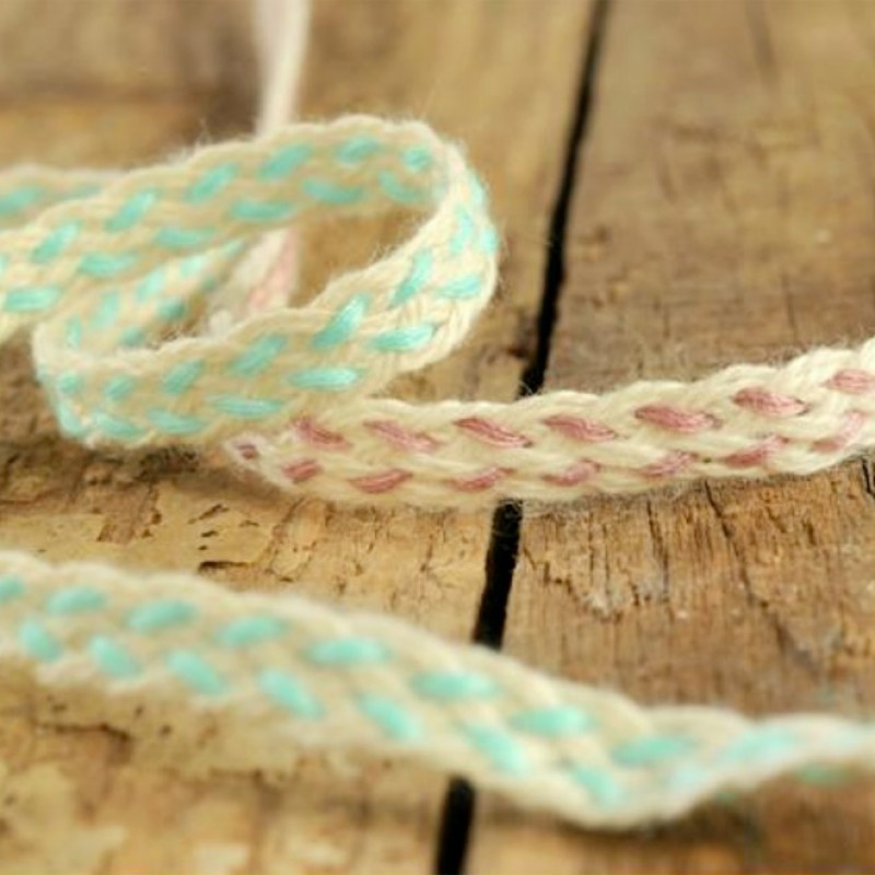 Κορδόνι Πλεξούδα/Βαμβακερό Δίχρωμο 0,5εκ. (25μέτρα) 54734