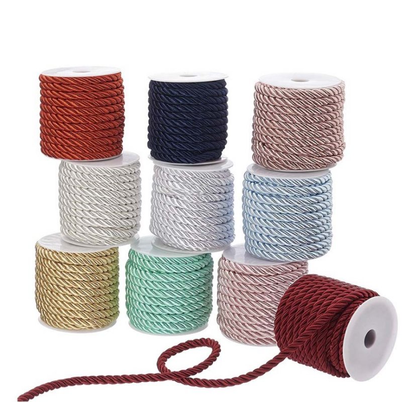 Κορδόνι Τρίκλωνο  Μέντα 0,8εκ. (10μέτρα) 0221.18875