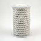 Κορδόνι Βαμβακερό 1,5εκ. (6μέτρα) Τ1452 Ασημί