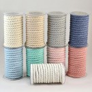 Κορδόνι Βαμβακερό 1,5εκ. (6μέτρα) Τ1452 Ασημί