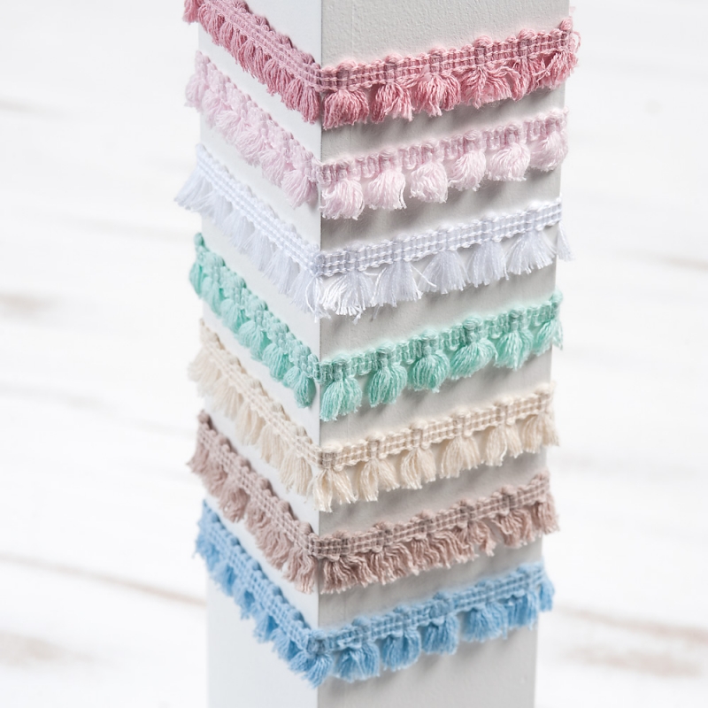 Κορδόνι Βαμβακερό Με Κρόσια 1,7εκ. (9,1μέτρα) Τ693