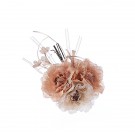 Ανθοσύνθεση Από Τριαντάφυλλα Μπεζ (1τμχ) 0324.20424