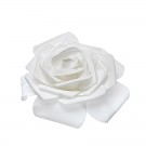 Τριαντάφυλλο Κεφάλι Από Αφρό  Λευκό  40εκ. (1τμχ) 0324.20740