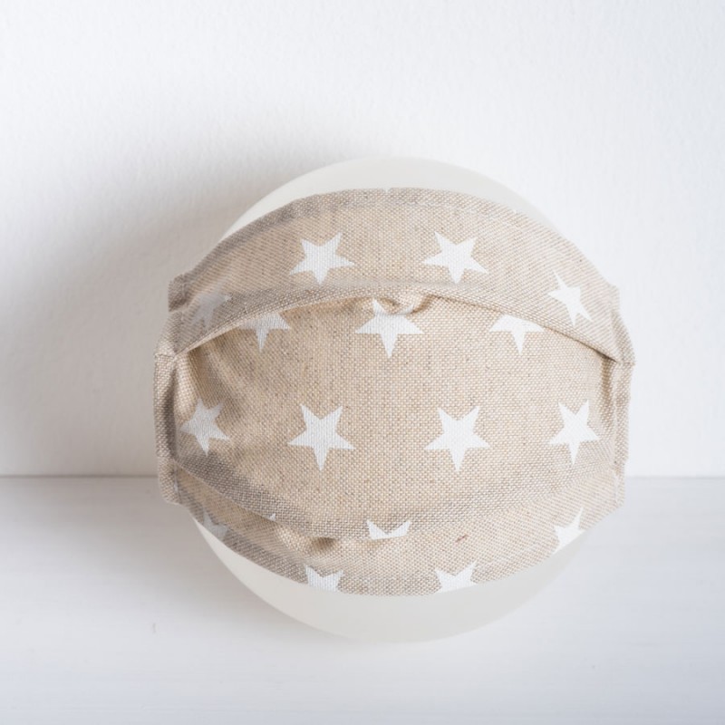 Υφασμάτινη Βαμβακερή Μάσκα Ενηλίκων - Αστέρια 203