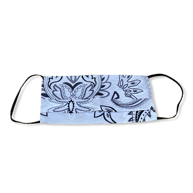 Υφασμάτινη Βαμβακερή Μάσκα Ενηλίκων Εμπριμέ Μ02-7