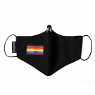 Υφασμάτινη Μάσκα Ενηλίκων - Respishield ΡΜ2.5 Small Μαύρη Pride