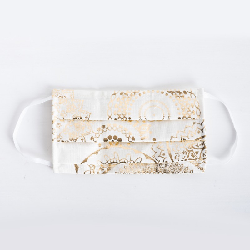 Υφασμάτινες Βαμβακερές Μάσκες - Mandala (Σετ 2τμχ. με Θήκη) 033