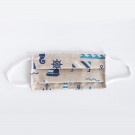 Υφασμάτινες Βαμβακερές Μάσκες - Ναυτικό Σχέδιο (Σετ 2τμχ. με Θήκη) 243