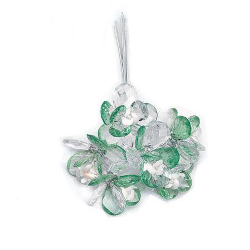 Λουλούδι Plexi Glass Πράσινο (72τμχ) Μ3825