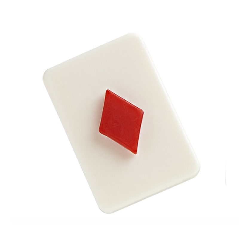 Χειροποίητο Σαπούνι Τραπουλόχαρτο Καρό Κόκκινο-Λευκό  0172.19062