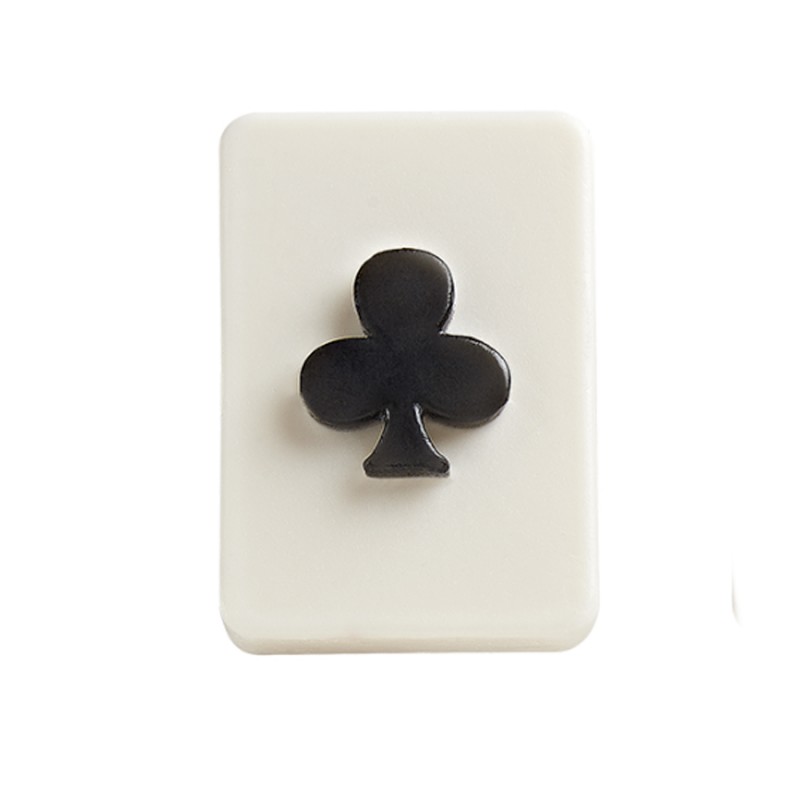 Χειροποίητο Σαπούνι Τραπουλόχαρτο Σπαθί  Λευκό-Μαύρο  0172.19062