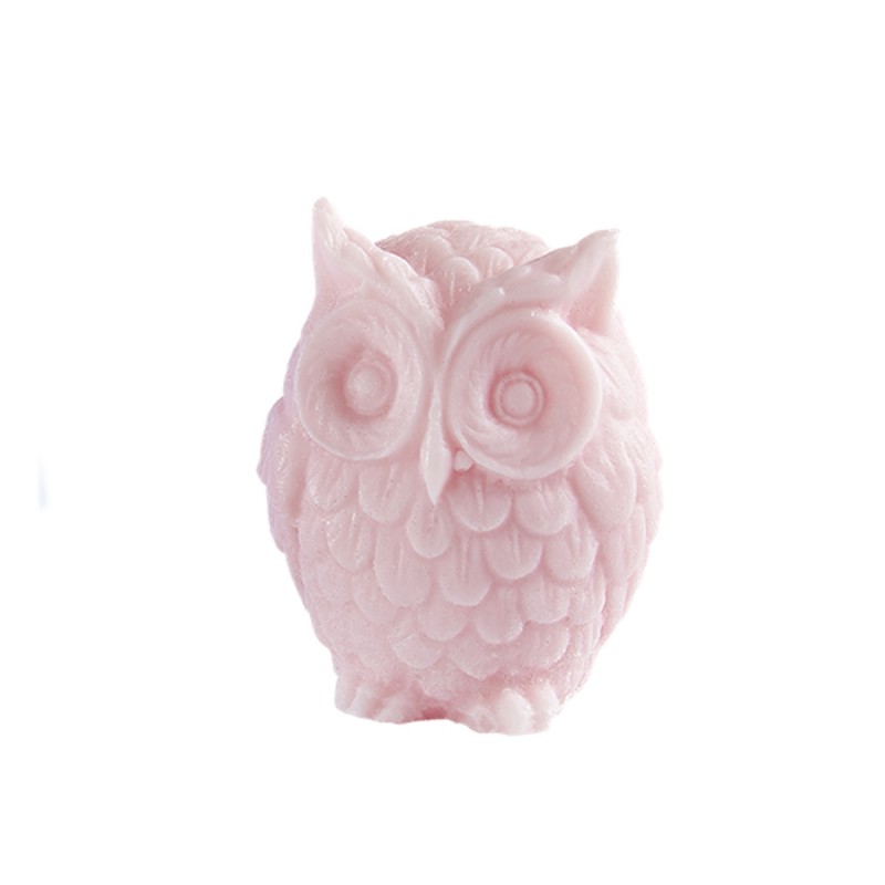 Χειροποίητο Σαπούνι Γλυκερίνης Κουκουβάγια Ροζ 0172.19086