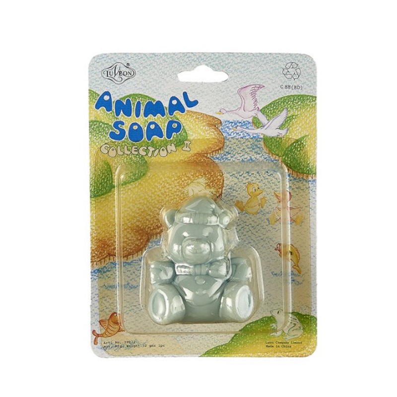 Σαπουνάκι Αρωματικό Μίνι Αρκουδάκι Γαλάζιο (12τμχ) 0172.20550