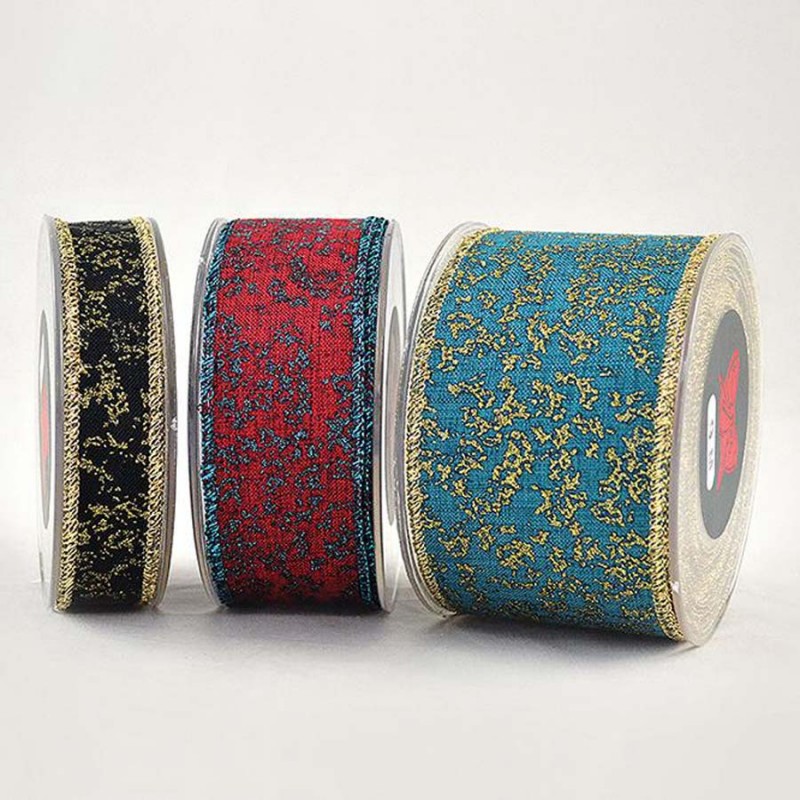 Ρολό Ύφασμα Πολυεστερικό Με Glitter (24εκ.x5μ.) Τ341343-24