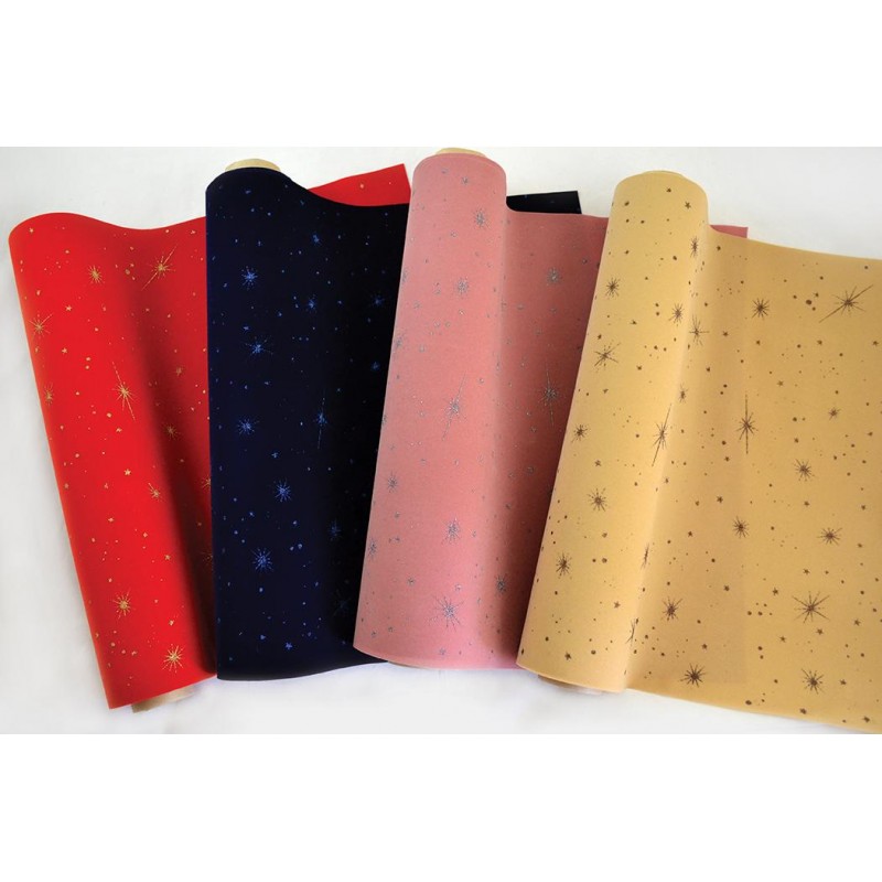 Ύφασμα Βελούδο  Με Glitter (50εκ.x 3μ.) Τ701361-50
