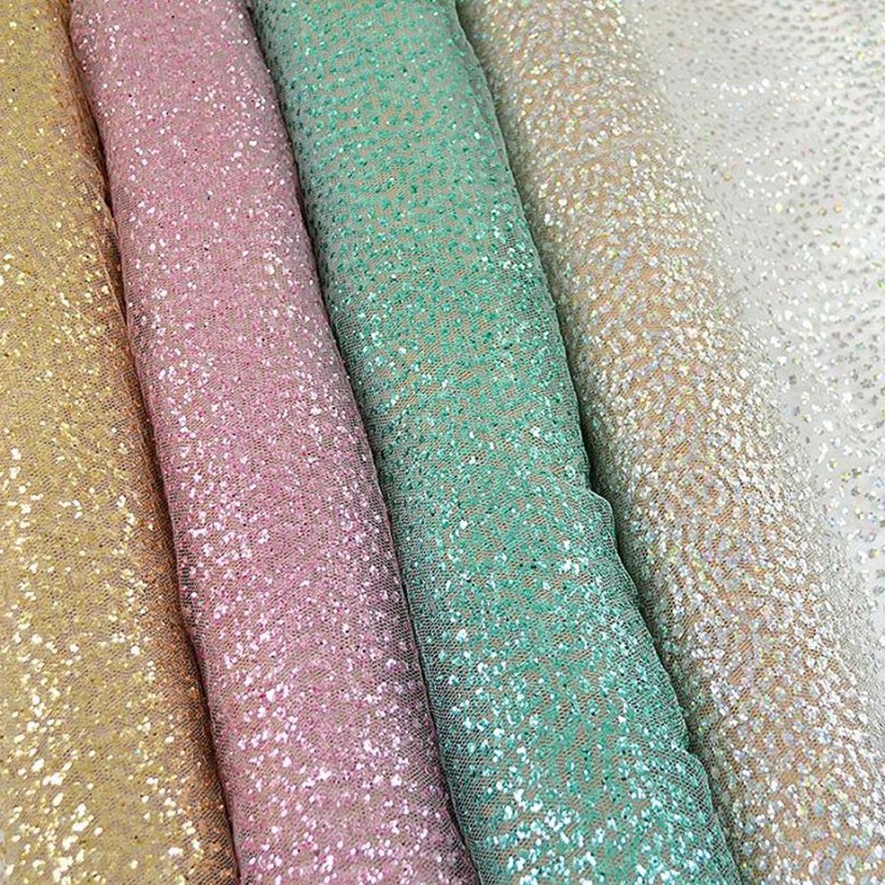 Ύφασμα Τούλι Με Glitter (50εκ x 5μ.) Τ797-50