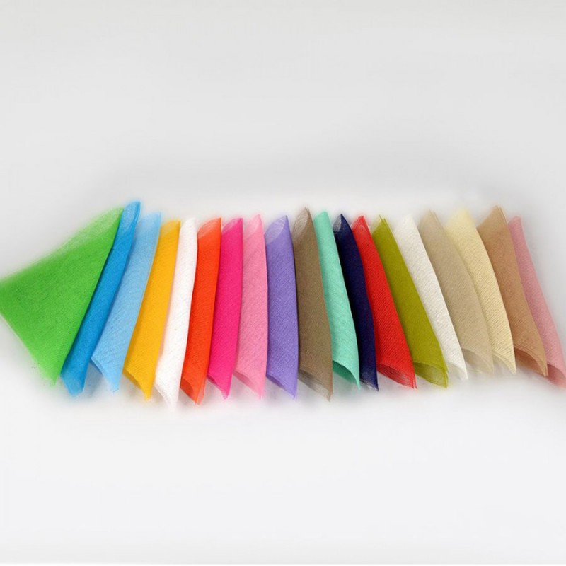 Γάζα Κολαρισμένη Τετράγωνη 27x27εκ. (50τμχ.) Ροζ