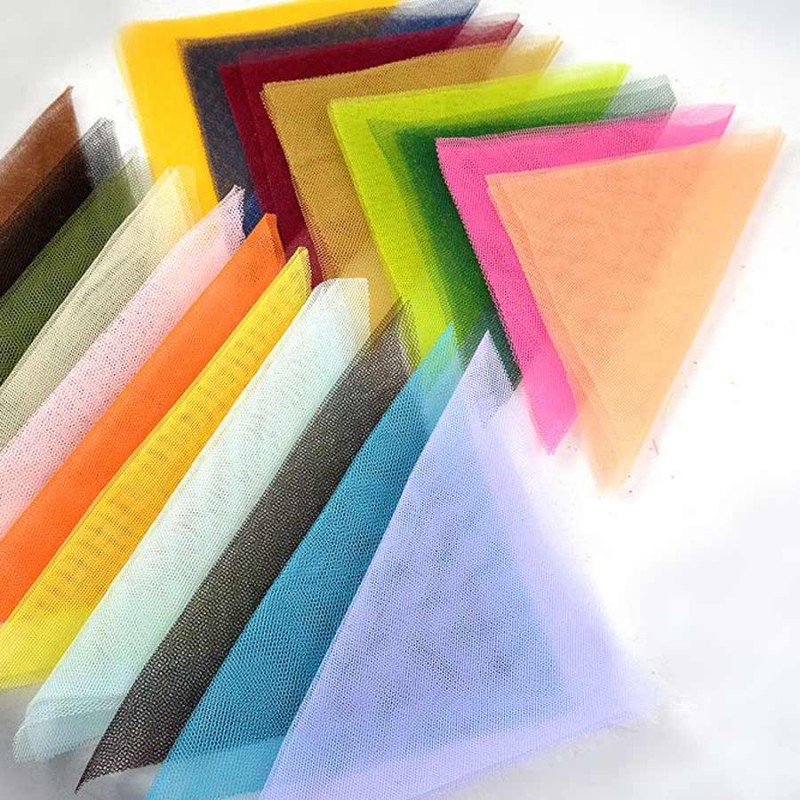 Τούλι Χοντρό Τετράγωνο  13x13εκ. (200τμχ.) 115-13