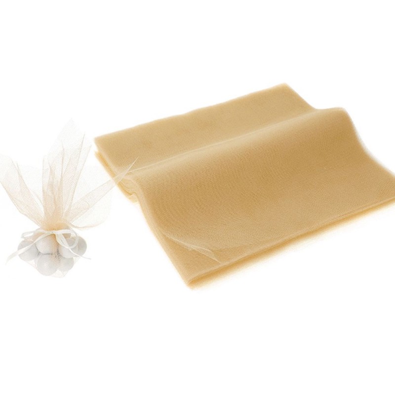 Τούλι Τετράγωνο 60x60εκ. - Χρώμα Της Άμμου (100τμχ.)