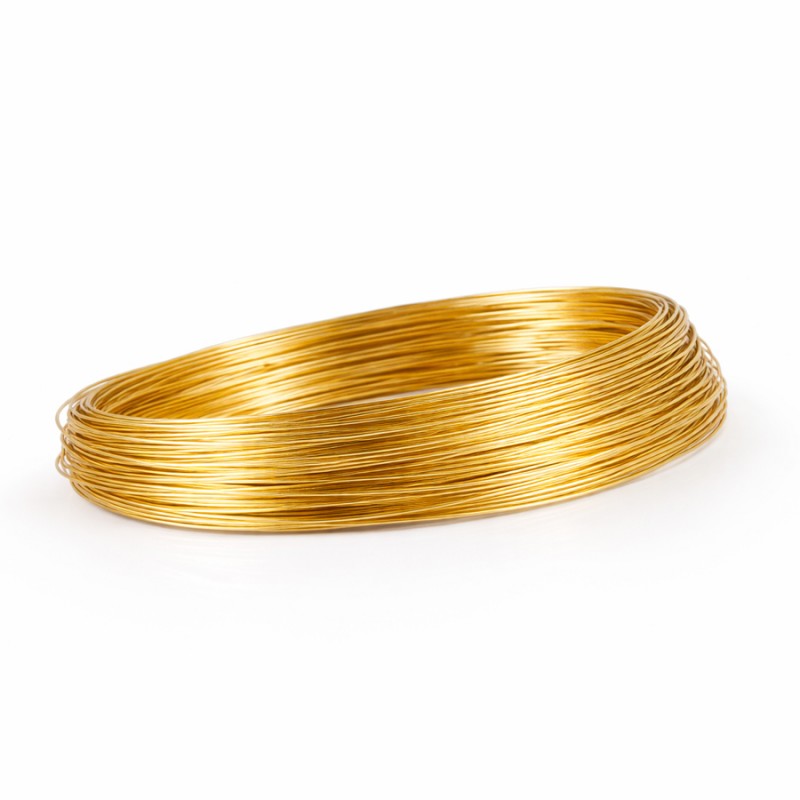Σύρμα Αλουμινίου 0,1εκ. (50μέτρα) Χρυσό 160100 |Sale -30%