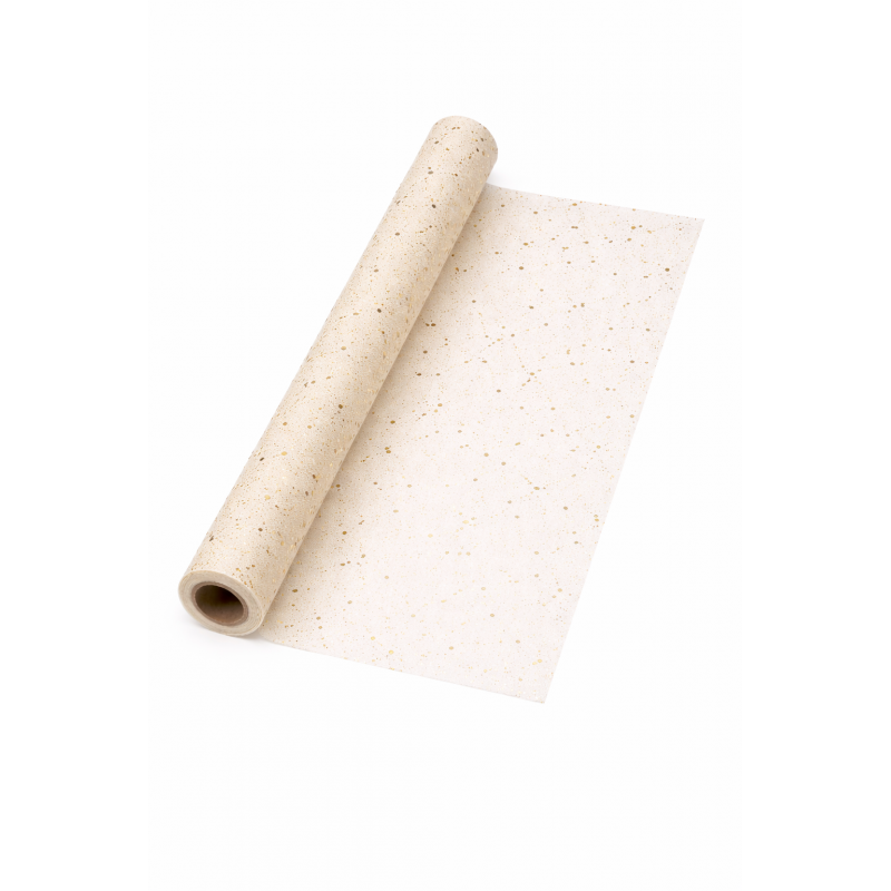 Ρολό  Οργάντζα Με Γκλίτερ Εκρού (50εκ.x5μ.) 0210.20268 |Sale -35%