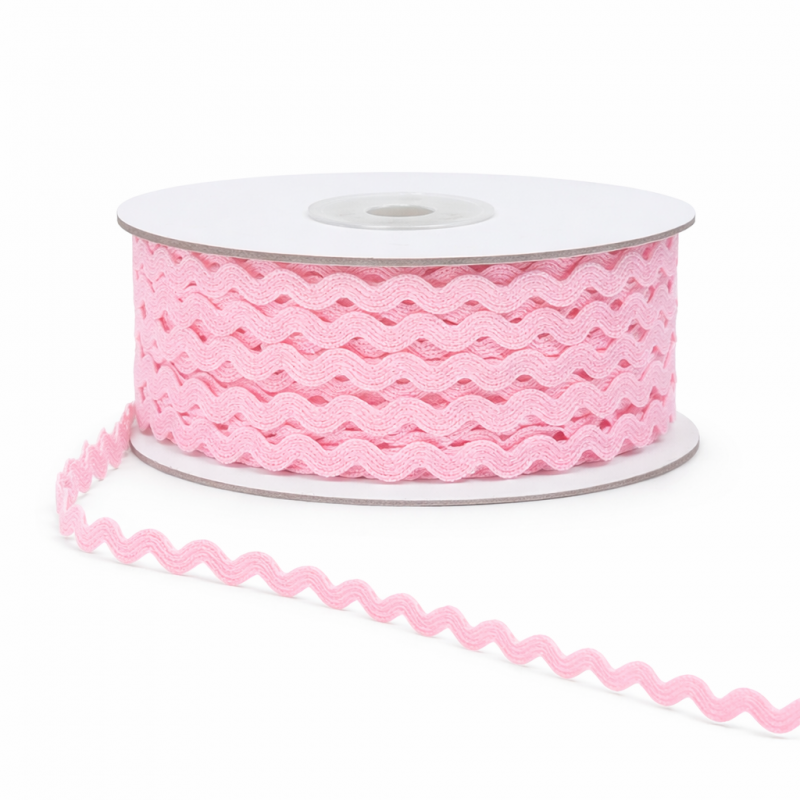 Κορδέλα Ζικ-Ζακ  Ροζ 0,3εκ. (25μέτρα) 0220.17568 |Sale -30%