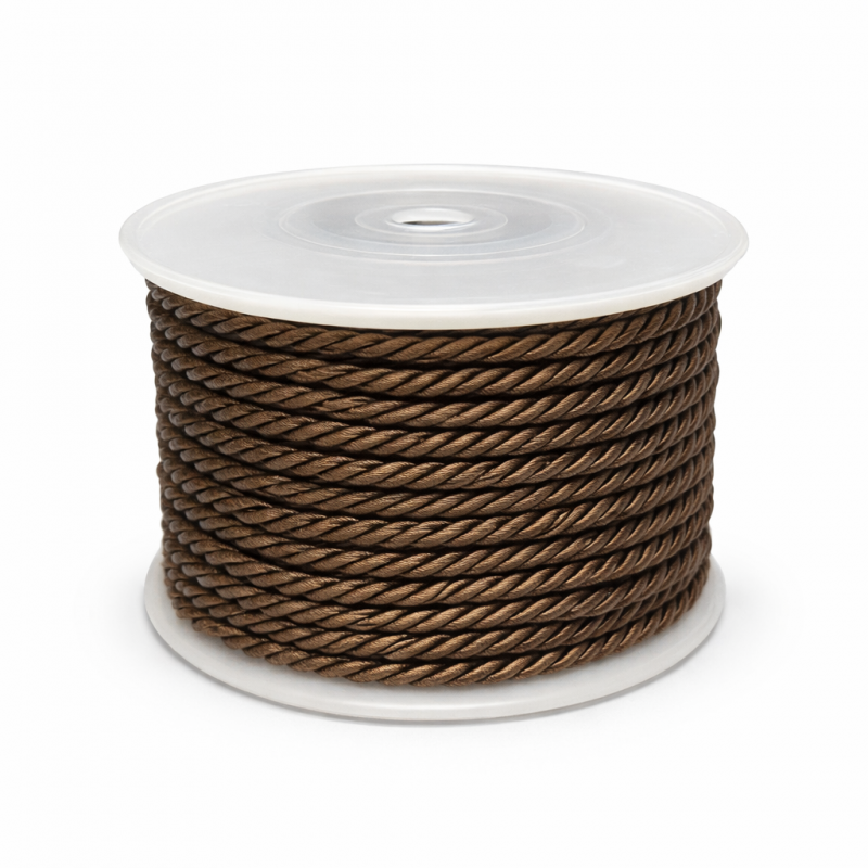 Κορδόνι Τρίκλωνο Σοκολά 0,3εκ. (10μέτρα) 0221.18831 |Sale -30%