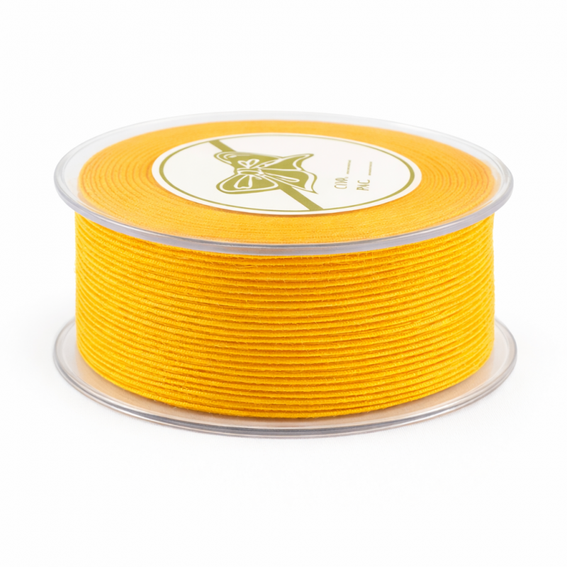 Κορδέλα Γιούτα  3εκ. (9μέτρα) Κίτρινο Τ141/3 |Sale -30%