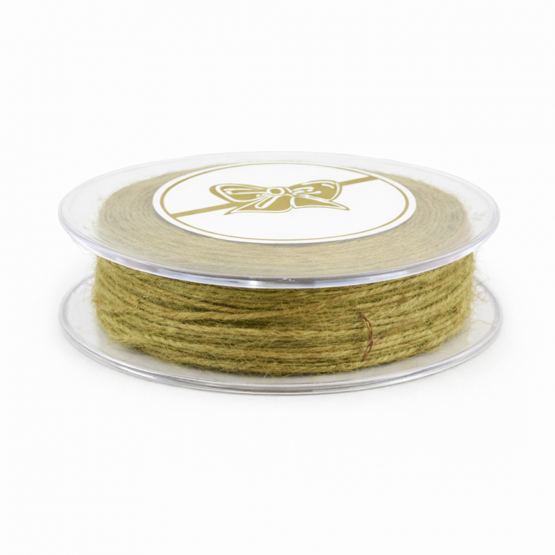 Κορδόνι Γιούτα 0,1εκ. (50 μέτρα) Λαδί Τ1421 |Sale -30%