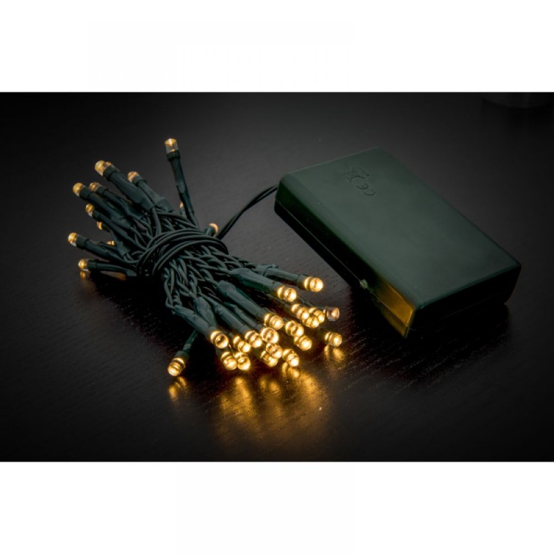 Χριστουγεννιάτικα Φωτάκια  Μπαταρίας 40 led Πράσινο/Ζεστό Λευκό (Σετ 2τμχ.) 55467 |Sale-15%