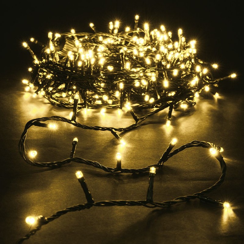 Χριστουγεννιάτικα Φωτάκια (800led) Πράσινο/Ζεστό Λευκό 64146