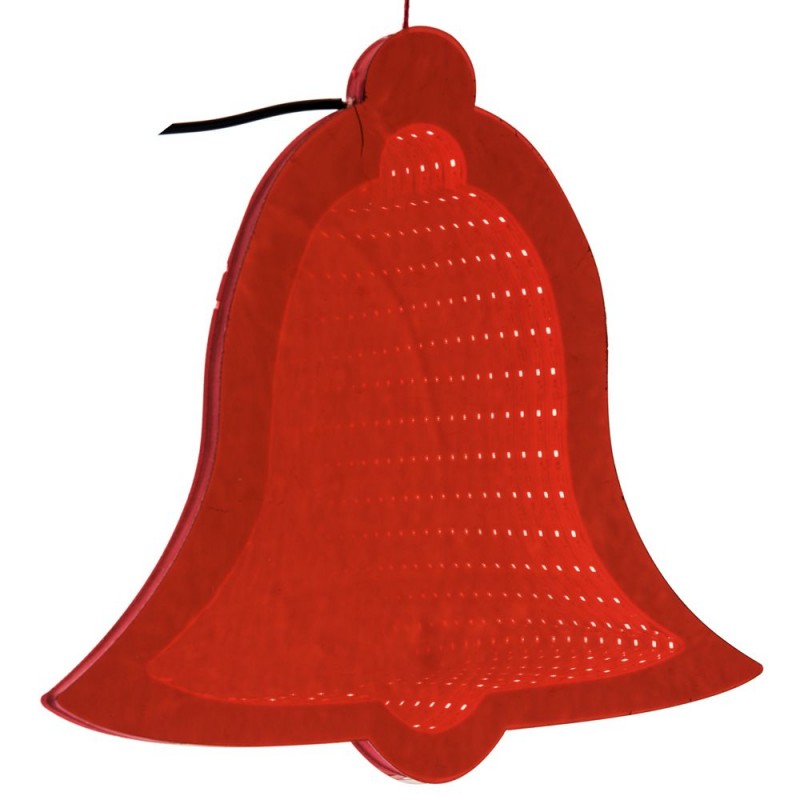 Κρεμαστή Φωτιζόμενη Καμπάνα 3D Σετ 2τμχ. (30εκ.) 67319