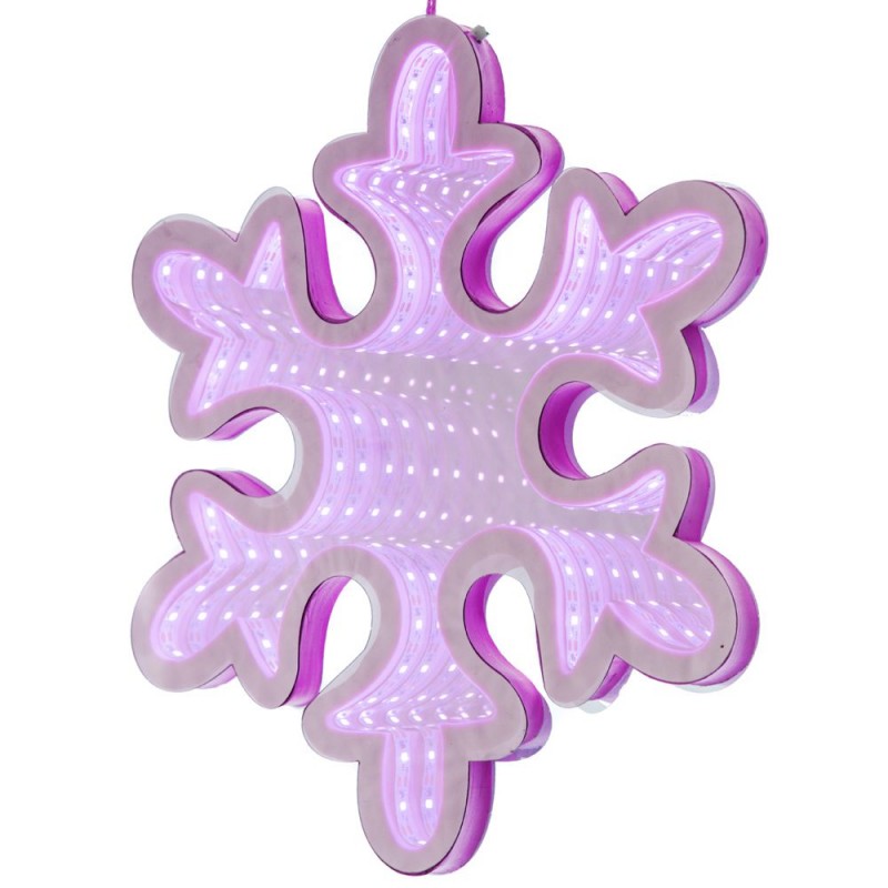 Κρεμαστή Φωτιζόμενη Νιφάδα 3D (30εκ.) 67335