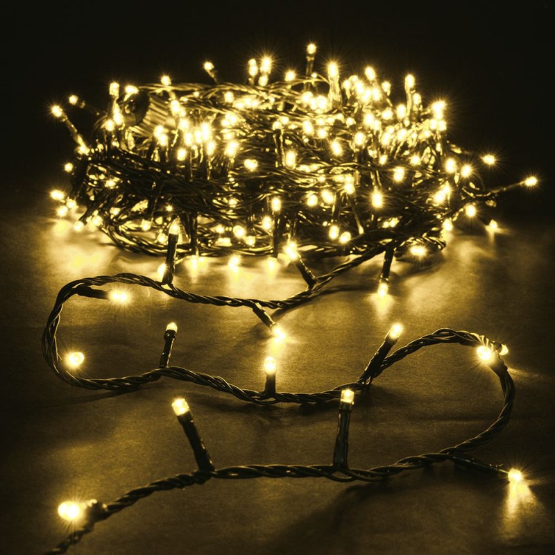 Χριστουγεννιάτικα Φωτάκια  50 led Πράσινο/Ζεστό (Σετ 2τμχ.) 68800