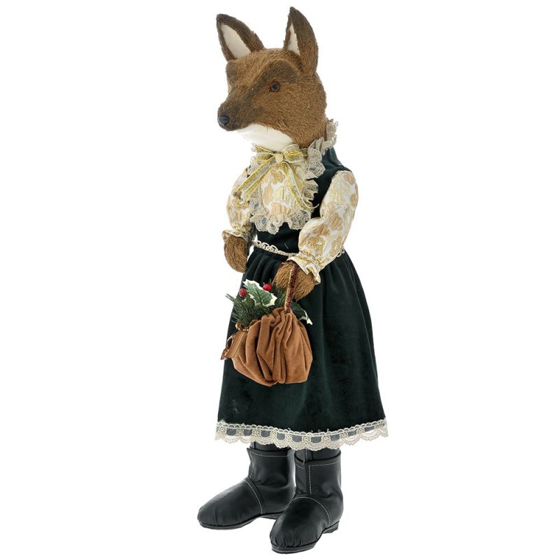 Πράσινη Αλεπού Με Καλάθι (23x22x70εκ.) 78158