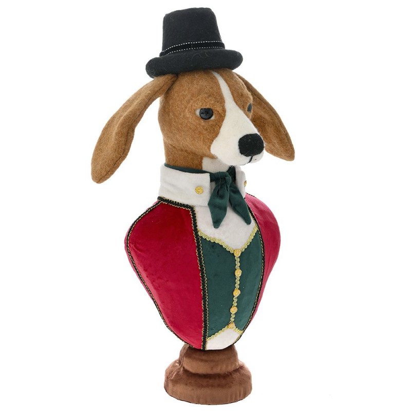 Πολυρεζίν Προτομή Κυρίου Σκύλου Με Καπέλο (24x20x52εκ.) 78172