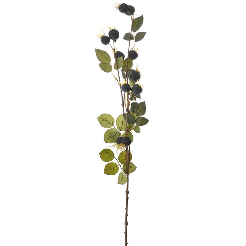 Κλαδί Με Καρπούς Τριανταφυλλιάς - Σετ 6τμχ. (82εκ.) 78336