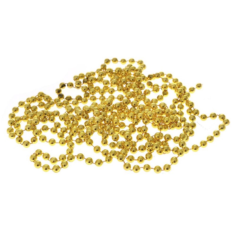 Χρυσή Γιρλάντα Πέρλα Σετ 4τμχ. (8mmx4m.) 79447