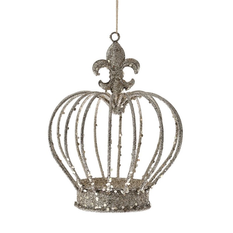 Κρεμαστή Κορώνα Σαμπανί Σετ 2 τμχ. (10x10x14εκ.) 79939