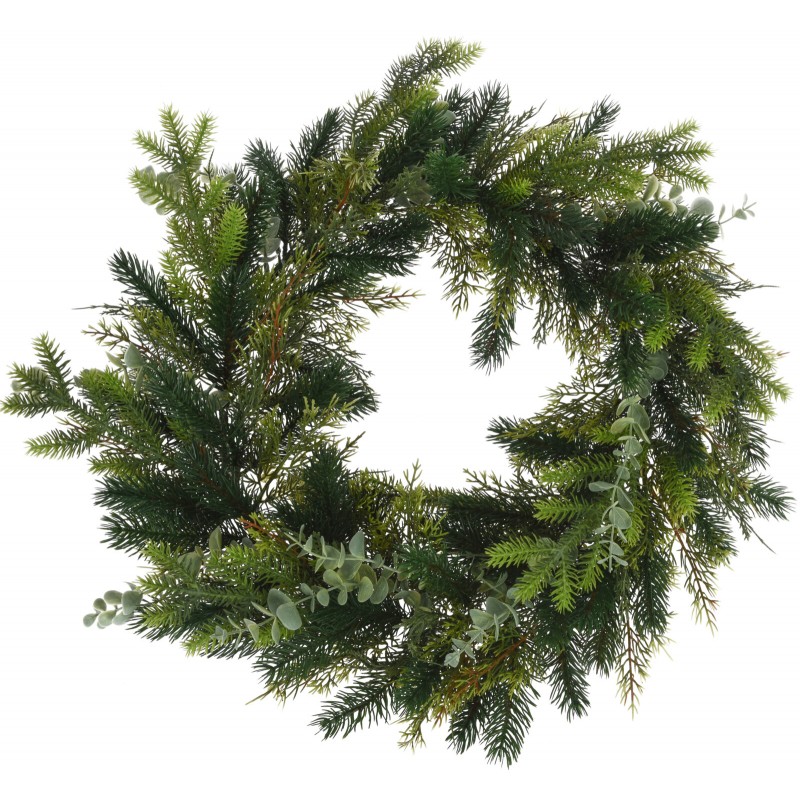 Στεφάνι Χριστουγέννων Ευκάλυπτος (50x15εκ.) 316347