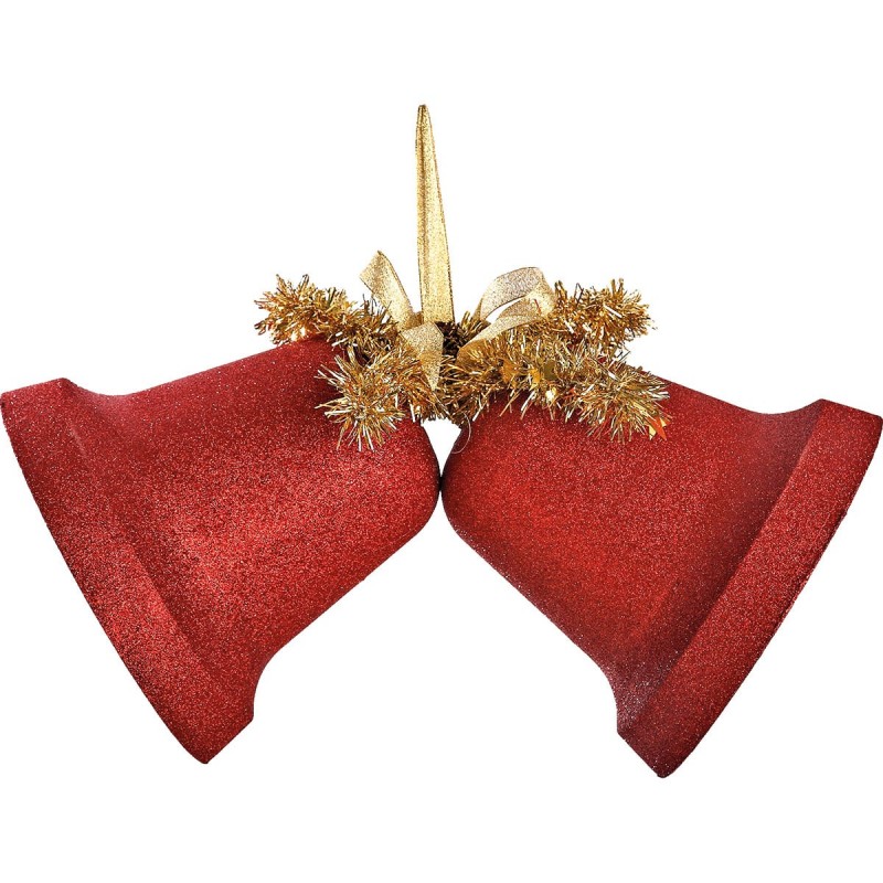 Πλαστικές Κόκκινες Καμπάνες (25εκ.) 40062