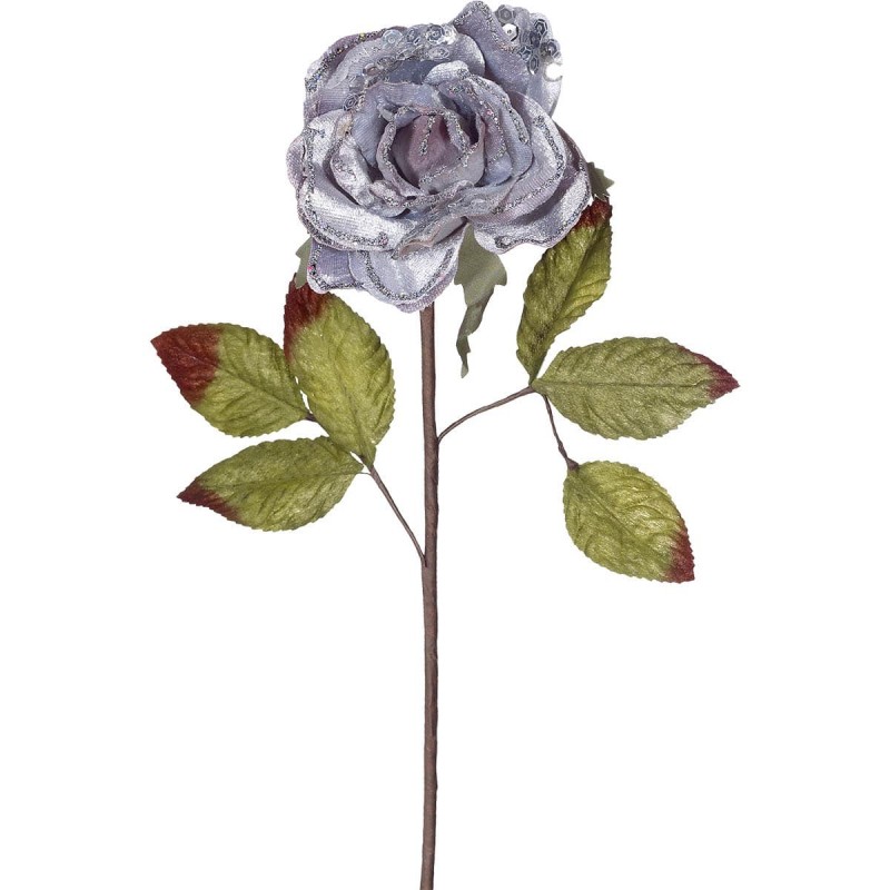 Κλαδί Τριαντάφυλλο Ασημί 40736