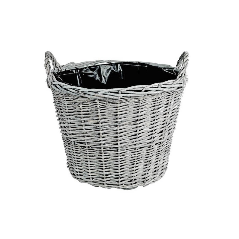 Καλάθι - Κασπώ Γκρι Με Χερούλια (40x32εκ.) 50029