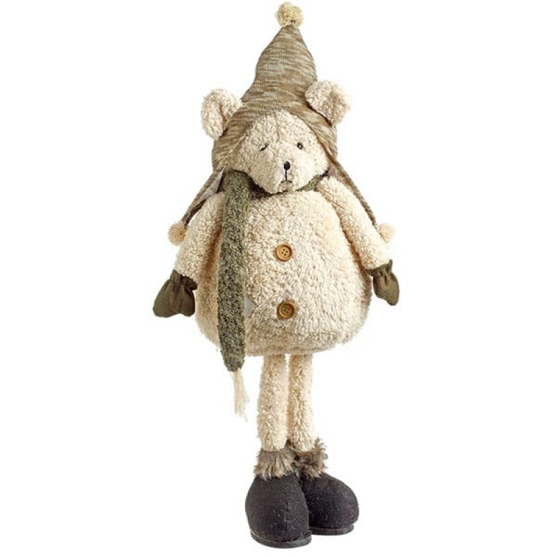 Αρκουδάκι Λούτρινο Χριστουγέννων 50554